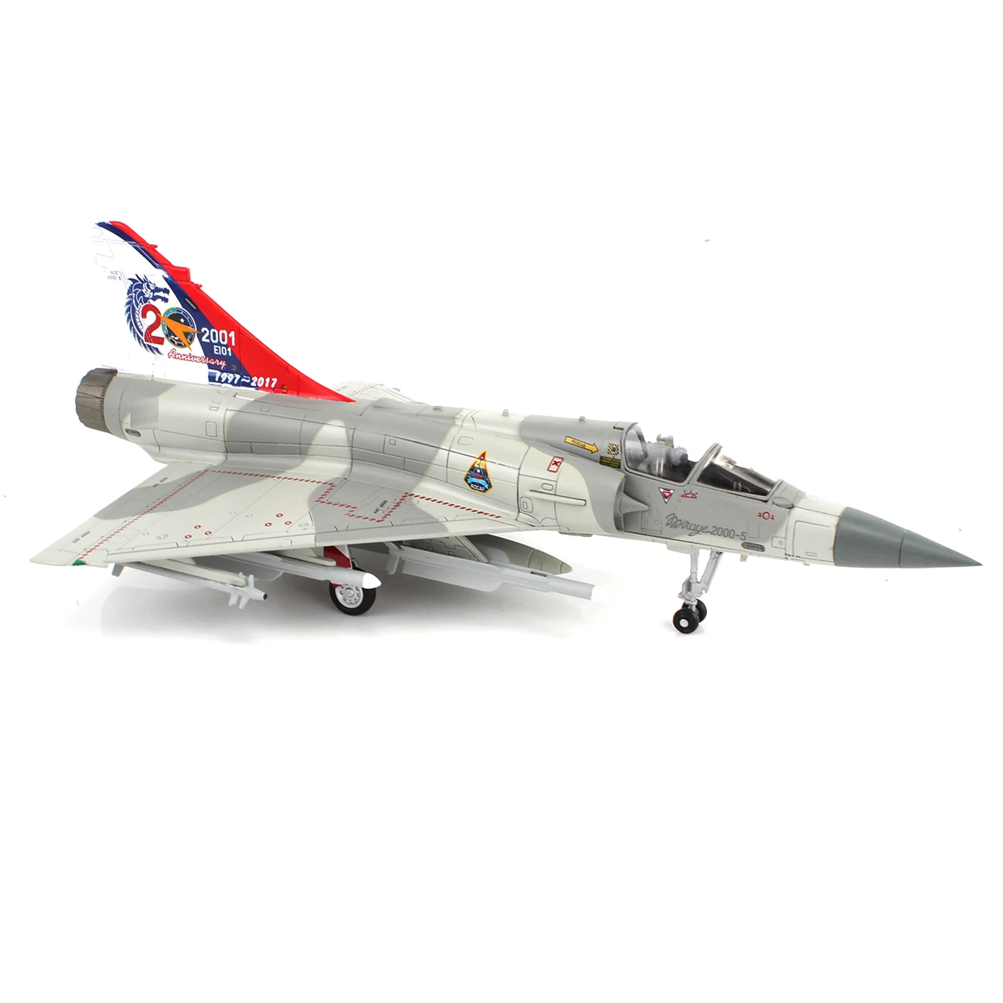 HA1621B 1/72 Mirage 2000-5 "20th Fighter Model Alloy Finished Model
HA1621B 1/72 Mirage 2000-5 "20th Fighter Model Alloy Finished Model