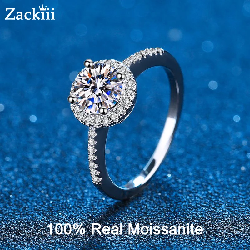 3CT Round Brilliant Moissanite Diamond Engagement Ring For Women 100% Pass Diamond Test Moissanite Sterling Silver Wedding Band
3CT Round Brilliant Moissanite Diamond Engagement Ring For Women 100% Pass Diamond Test Moissanite Sterling Silver Wedding Band