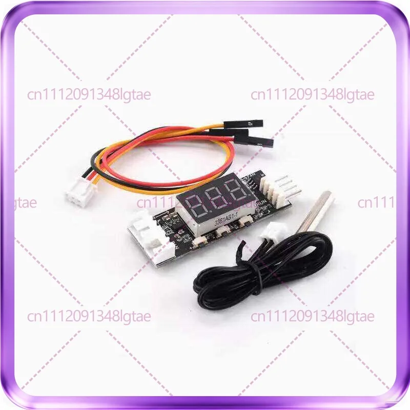 5pcs 12V four-wire PWM fan temperature control governor module 3A temperature + speed digital display
5pcs 12V four-wire PWM fan temperature control governor module 3A temperature + speed digital display