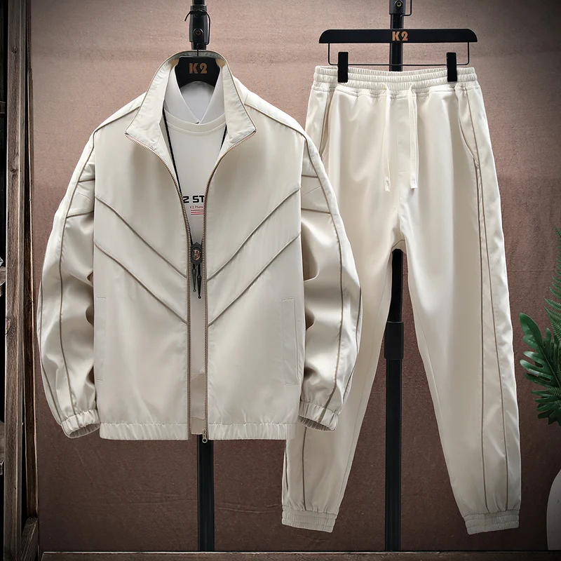 Men's Spring Stand-up Collar Jackets Sport Style Reflective Strip Set Zipper Brand Long Sleeve Fashion Vintage Casual Harajuku
Men's Spring Stand-up Collar Jackets Sport Style Reflective Strip Set Zipper Brand Long Sleeve Fashion Vintage Casual Harajuku