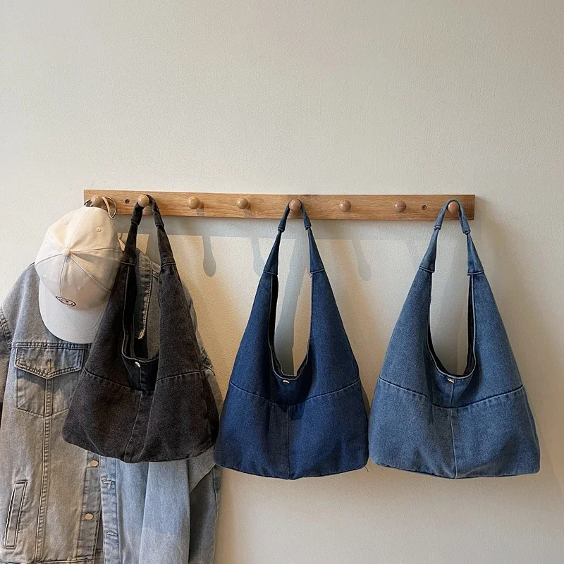 Sewing Thread Commute Denim Hasp Shoulder Bags 2025 Spring New High Quality Bags for Women Fashion Women's Handbags
Sewing Thread Commute Denim Hasp Shoulder Bags 2025 Spring New High Quality Bags for Women Fashion Women's Handbags