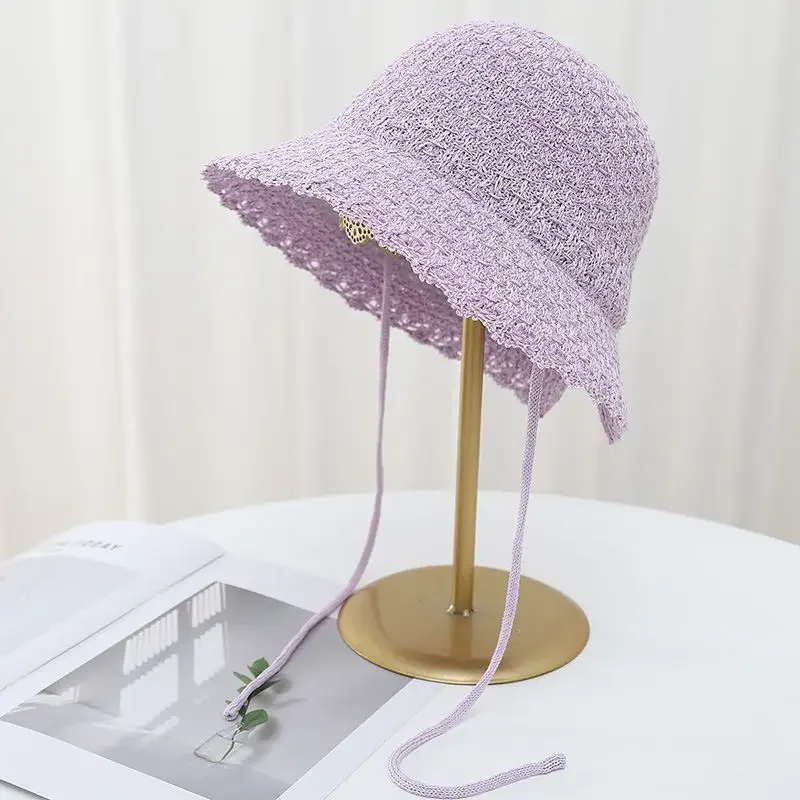 Лето 2025. Новинка! Художественная кружевная шляпа для бассейна в свежем стиле с ветрозащитным шнуром, связанная вручную, дышащая, полая для защиты от солнца
Лето 2025. Новинка! Художественная кружевная шляпа для бассейна в свежем стиле с ветрозащитным шнуром, связанная вручную, дышащая, полая для защиты от солнца