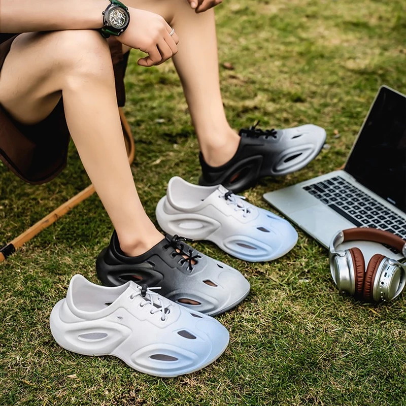 Men's summer soft sole sporty coconut sandals for boys wearing beach bag-toe light slippers
Men's summer soft sole sporty coconut sandals for boys wearing beach bag-toe light slippers