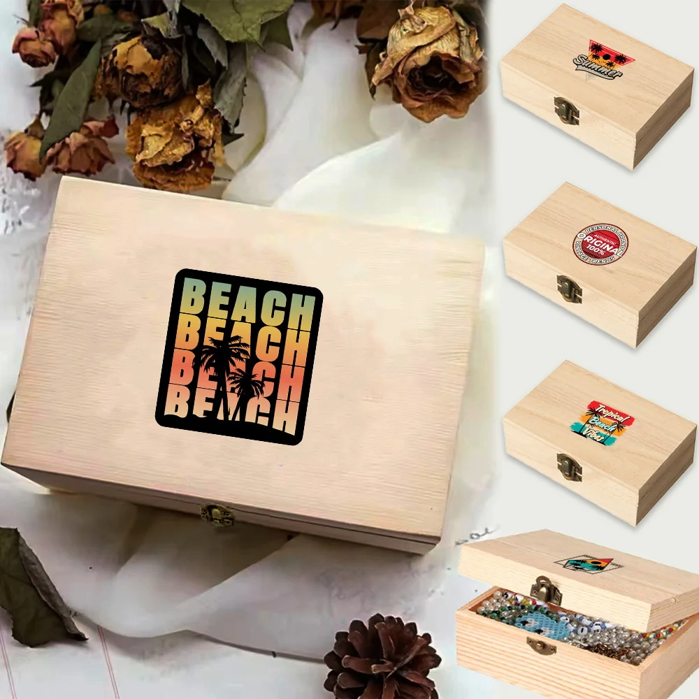 Retro Wooden Storage Box Plain Decorate Wooden Case Ewelry Ring Display Case Organizer Desktop Accessories Holiday Pattern
Retro Wooden Storage Box Plain Decorate Wooden Case Ewelry Ring Display Case Organizer Desktop Accessories Holiday Pattern