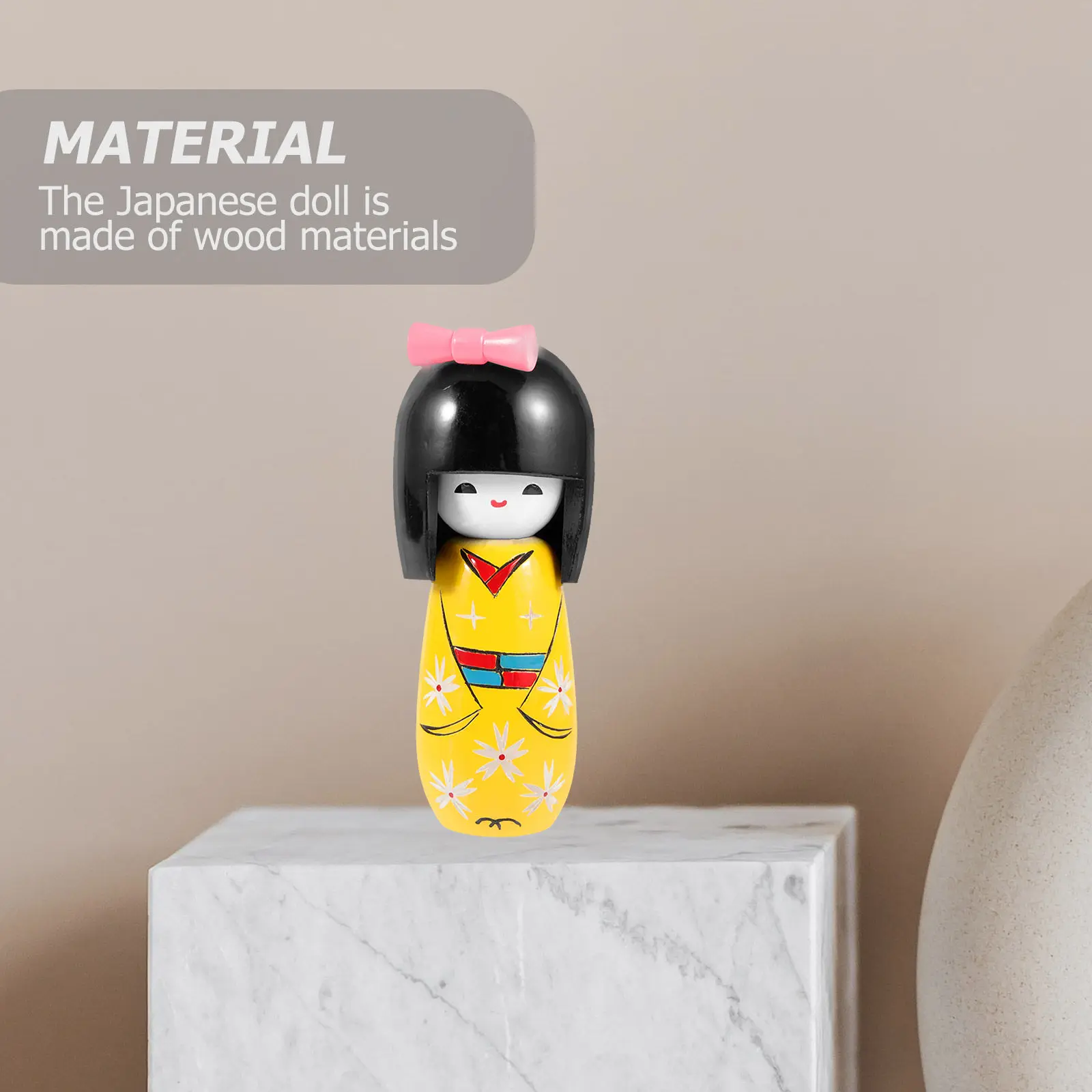 Japanese Kimono Wood Ornament Traditional Japanese Style Decorative Kimonos Statue for Home Restaurant Desktop Accent
Japanese Kimono Wood Ornament Traditional Japanese Style Decorative Kimonos Statue for Home Restaurant Desktop Accent