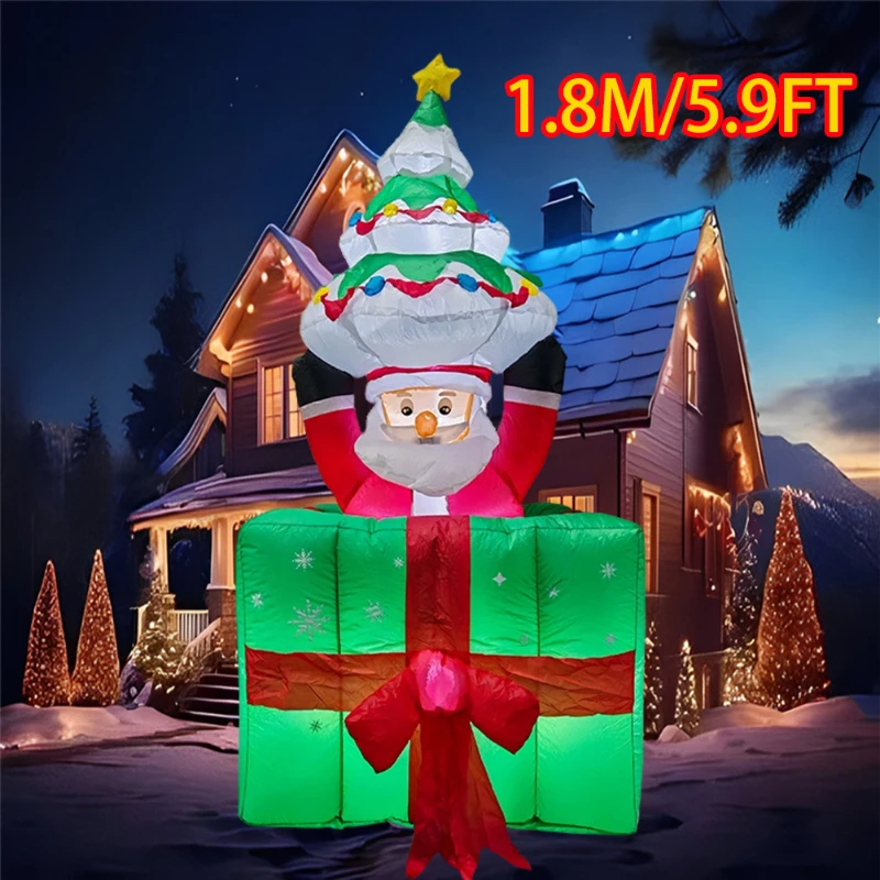 Inflatable Toy Box Santa Christmas Inflatable Model Luminous Inflatable Model Christmas Atmosphere Decoration Model
Inflatable Toy Box Santa Christmas Inflatable Model Luminous Inflatable Model Christmas Atmosphere Decoration Model