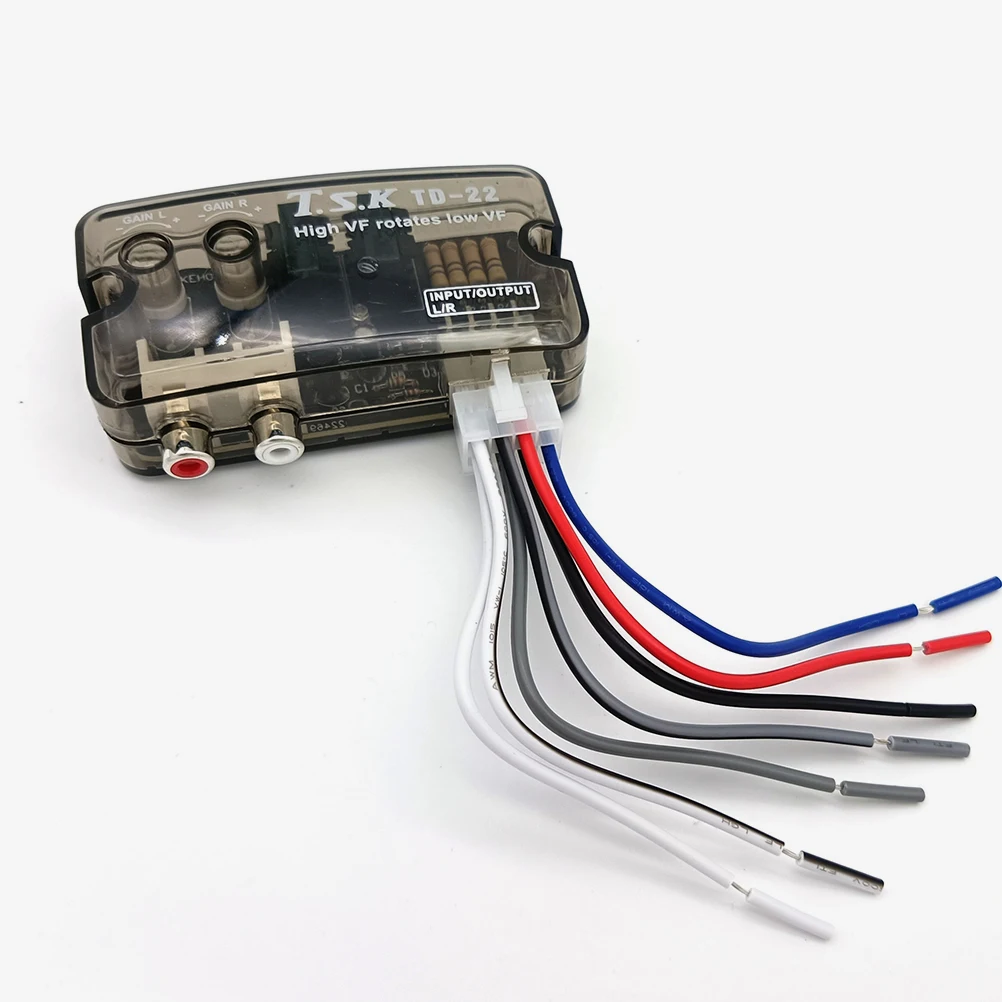High To Low For Amplifier Adjustable Delay Line Output For Audio System Car Radio Small Speakers Adapter Signal Converter Car
High To Low For Amplifier Adjustable Delay Line Output For Audio System Car Radio Small Speakers Adapter Signal Converter Car