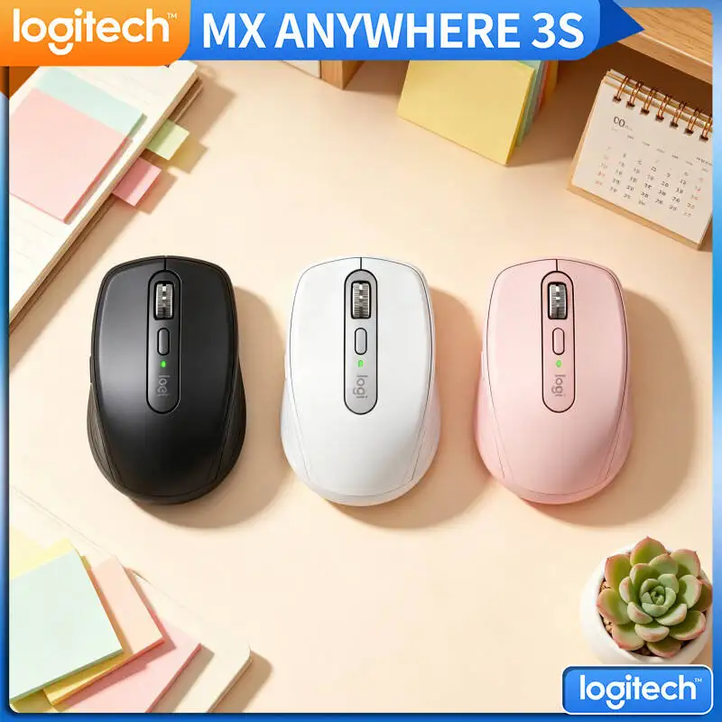 Durable MX Anywhere 3S Mouse - 8K DPI Darkfield, 70-Day Battery, Silent Click Tech, Ideal for Flower Shop Office Stock Prep
Durable MX Anywhere 3S Mouse - 8K DPI Darkfield, 70-Day Battery, Silent Click Tech, Ideal for Flower Shop Office Stock Prep