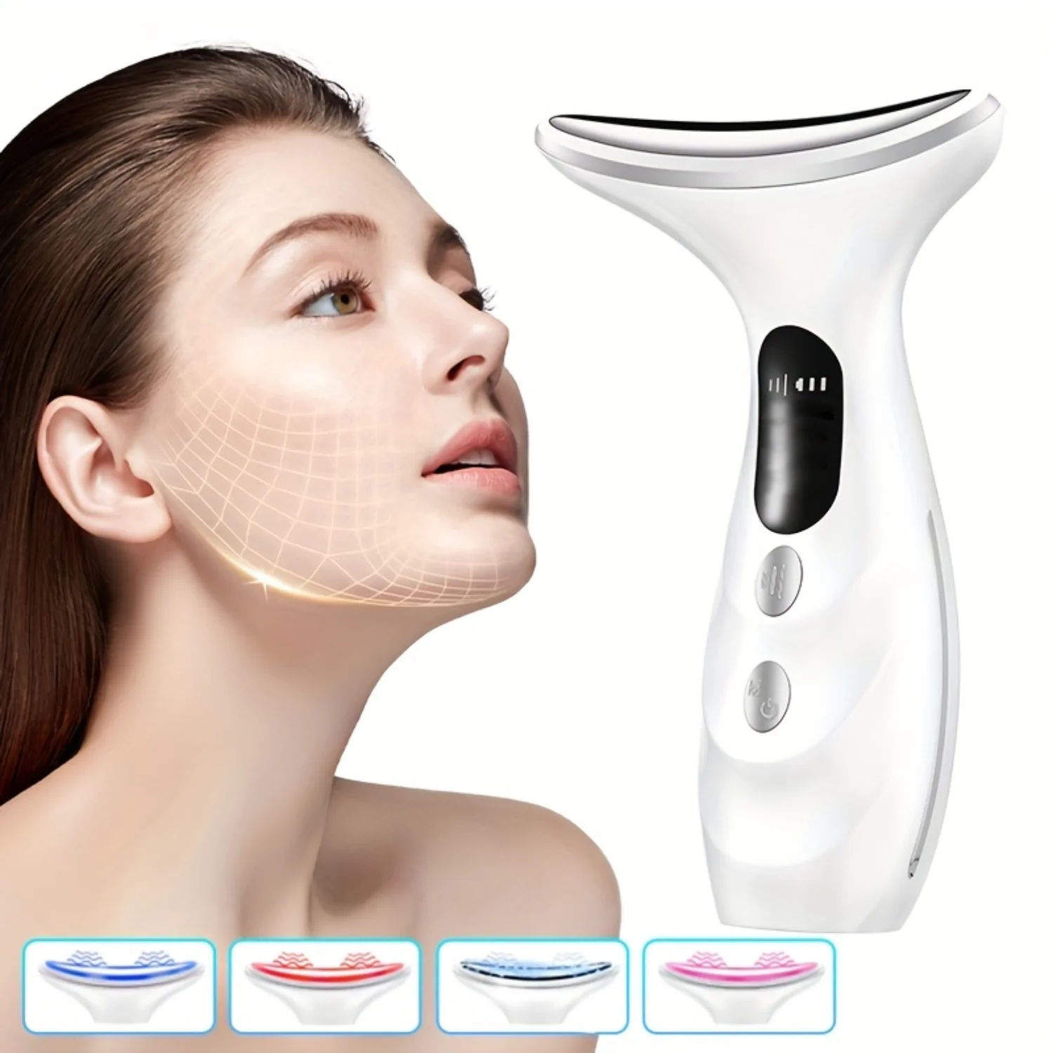 Advanced Neck & Face Toning Device - Soothing Massage Experience, All-in-One Skincare Solution - Rechargeable, Revitalizing - Pe
Advanced Neck & Face Toning Device - Soothing Massage Experience, All-in-One Skincare Solution - Rechargeable, Revitalizing - Pe