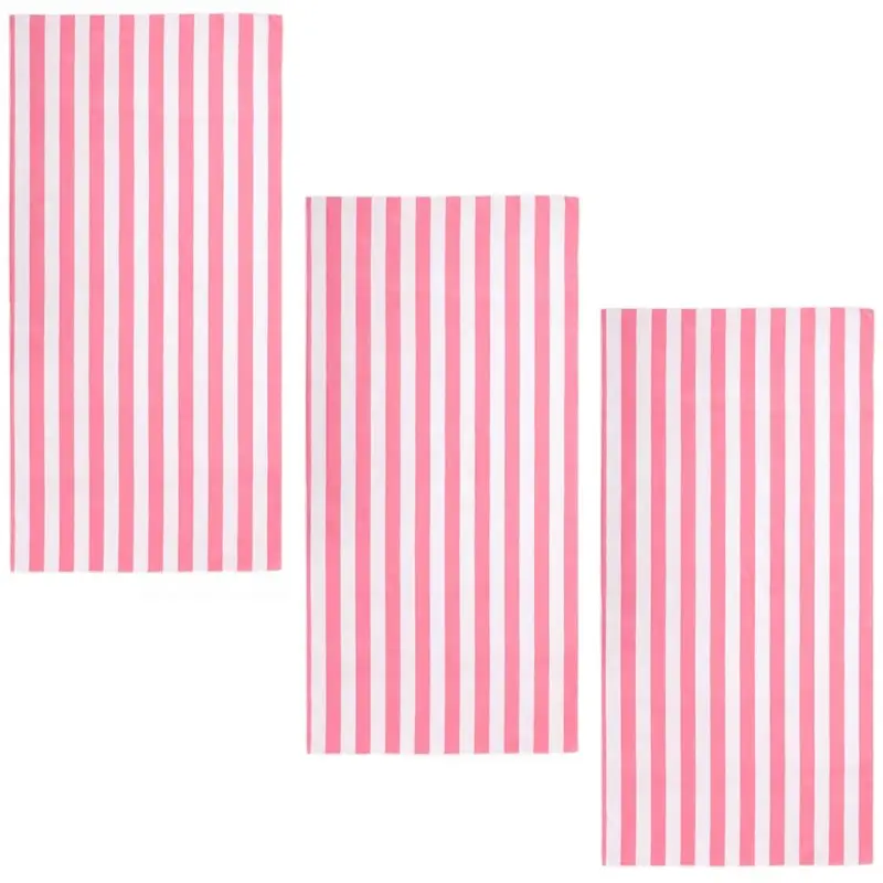 Dropship-Large Beach Towel-3 PCS, 70" X 35.4" Highly Absorbent Stripe Beach Towel, Quick Dry Sand Free For Beach
Dropship-Large Beach Towel-3 PCS, 70" X 35.4" Highly Absorbent Stripe Beach Towel, Quick Dry Sand Free For Beach