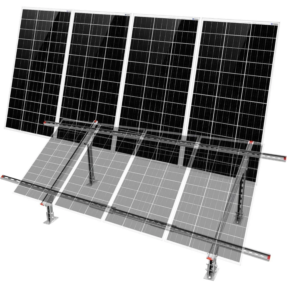 800W 3.12KWH Solar Panel Kit with Mounting Brackets for Shed Home Farm Garden,4pcs 195W High Efficiency Solar Panels
800W 3.12KWH Solar Panel Kit with Mounting Brackets for Shed Home Farm Garden,4pcs 195W High Efficiency Solar Panels