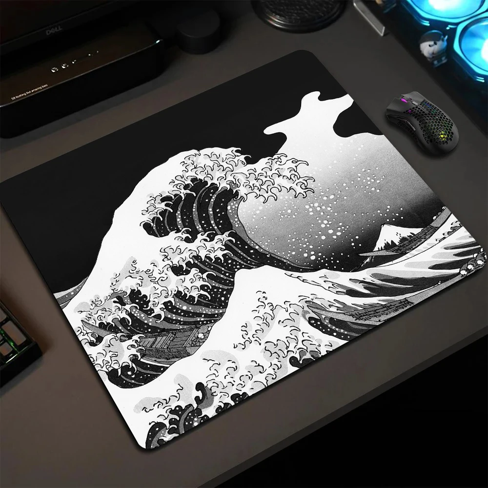Mechanical Keyboard Pad Non-Slip Carpet Natural Rubber Table Mat Art Square Mouse Pad Gaming Black and White Great Wave Desk Pad
Mechanical Keyboard Pad Non-Slip Carpet Natural Rubber Table Mat Art Square Mouse Pad Gaming Black and White Great Wave Desk Pad