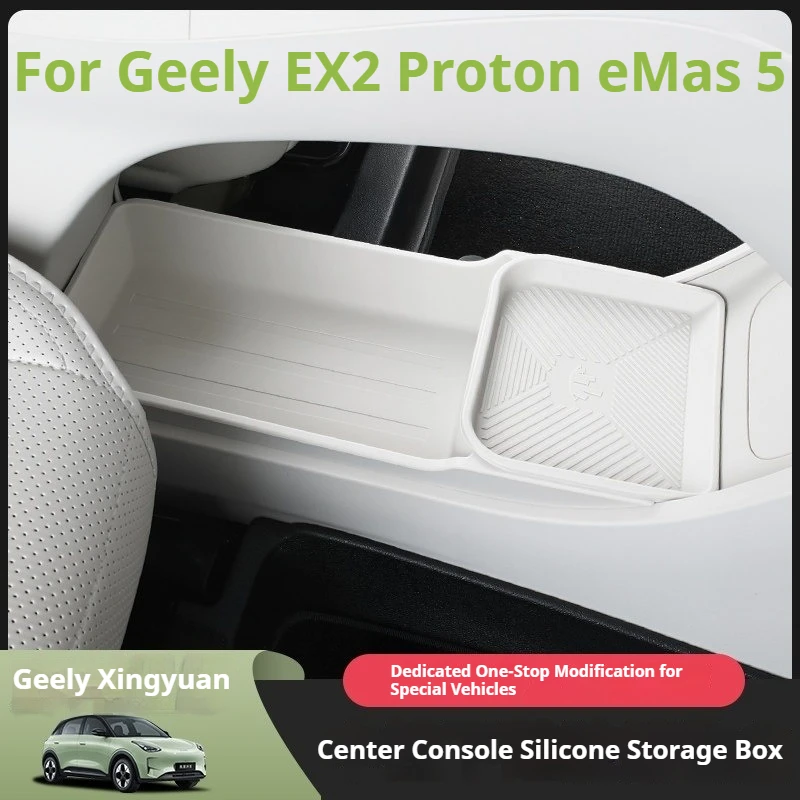 For Geely EX2 Proton eMas 5 Geely Geome 2025 2026 Center Console Lower Storage Box Silicone Flip Top Waterproof Car Accessories
For Geely EX2 Proton eMas 5 Geely Geome 2025 2026 Center Console Lower Storage Box Silicone Flip Top Waterproof Car Accessories