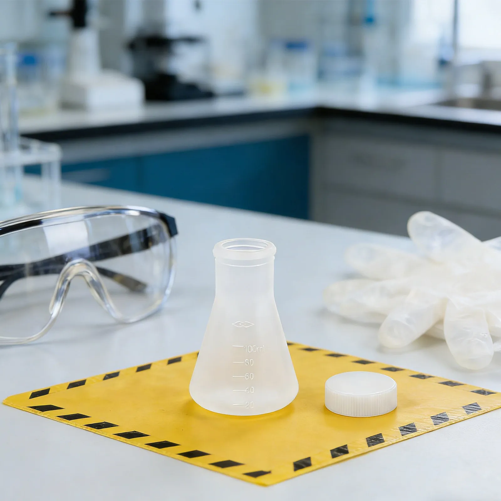 20Pcs Plastic Conical Flasks with Lid Clear Chemistry Lab Bottles for Science Experiments Sample Storage Laboratory Flasks
20Pcs Plastic Conical Flasks with Lid Clear Chemistry Lab Bottles for Science Experiments Sample Storage Laboratory Flasks
