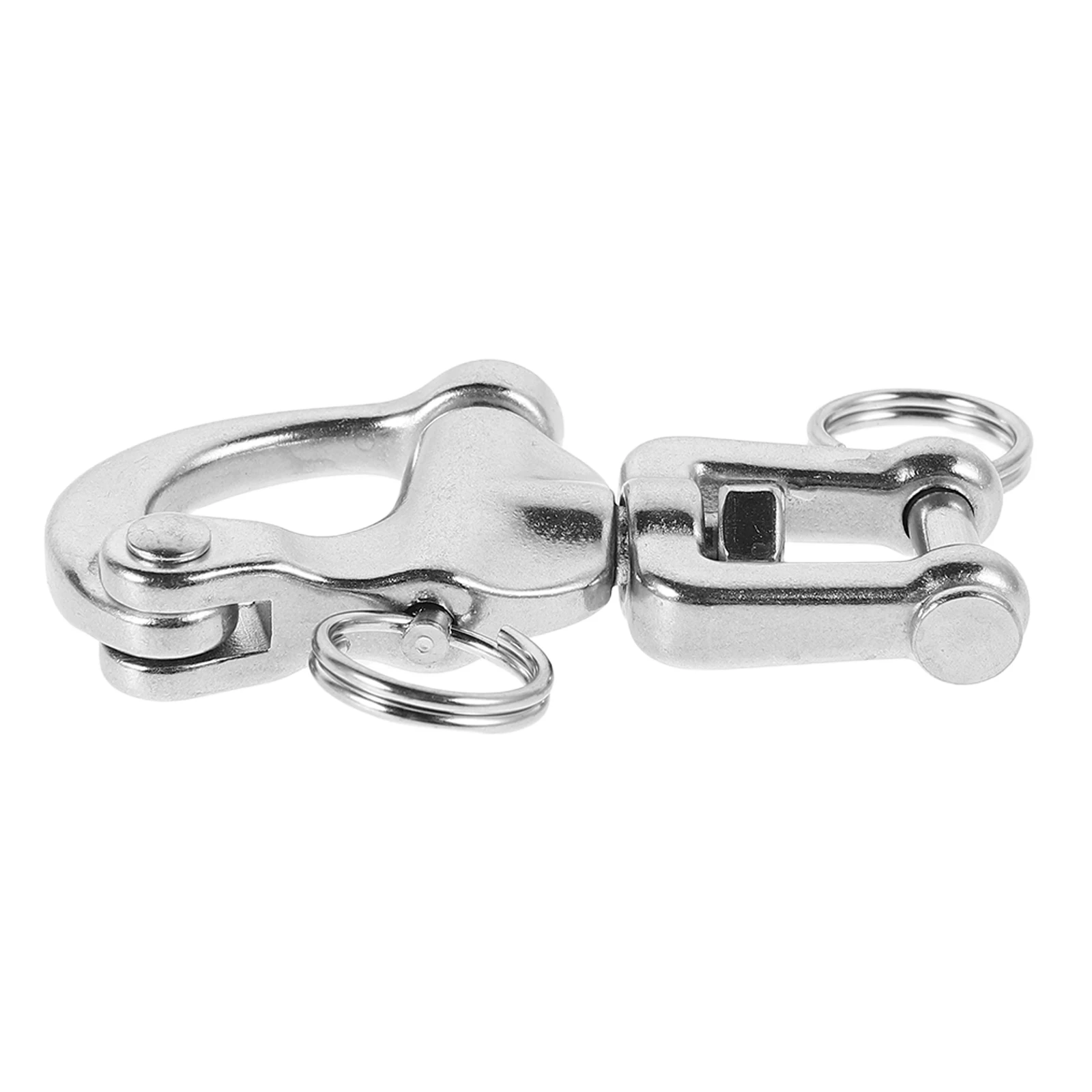 1pc Marine Swivel Shackle Quick Release Jaw Stainless Steel Heavy Duty Boat Anchor Hook Rigging Hardware Accessories
1pc Marine Swivel Shackle Quick Release Jaw Stainless Steel Heavy Duty Boat Anchor Hook Rigging Hardware Accessories