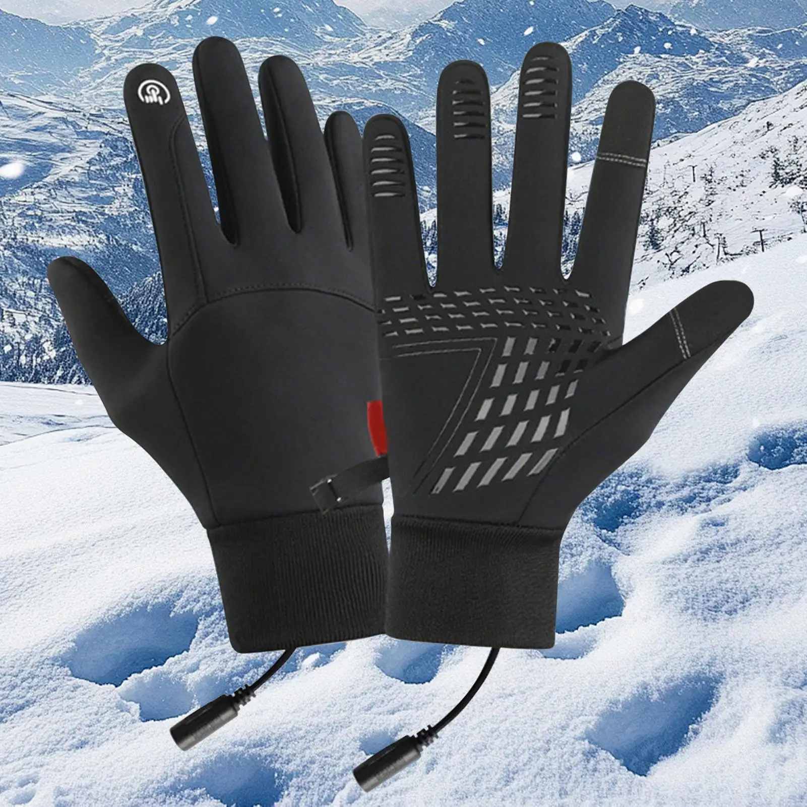 Перчатки для согревания рук с USB-зарядкой, ветрозащитные, утолщенные, водонепроницаемые, нескользящие, с сенсорным экраном, для холодной погоды, мотоциклов, работы, походов
Перчатки для согревания рук с USB-зарядкой, ветрозащитные, утолщенные, водонепроницаемые, нескользящие, с сенсорным экраном, для холодной погоды, мотоциклов, работы, походов