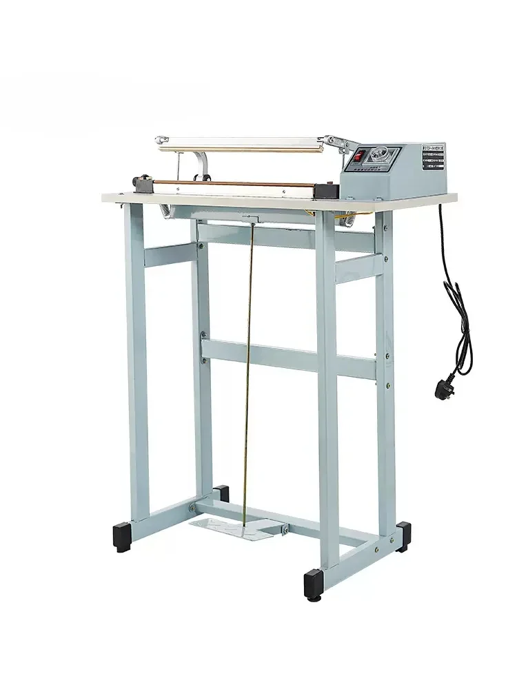 Foot sealing machine Tea moon cake film Aluminum foil Foot stepping packer Continuous heating Non-woven shrink cutting
Foot sealing machine Tea moon cake film Aluminum foil Foot stepping packer Continuous heating Non-woven shrink cutting