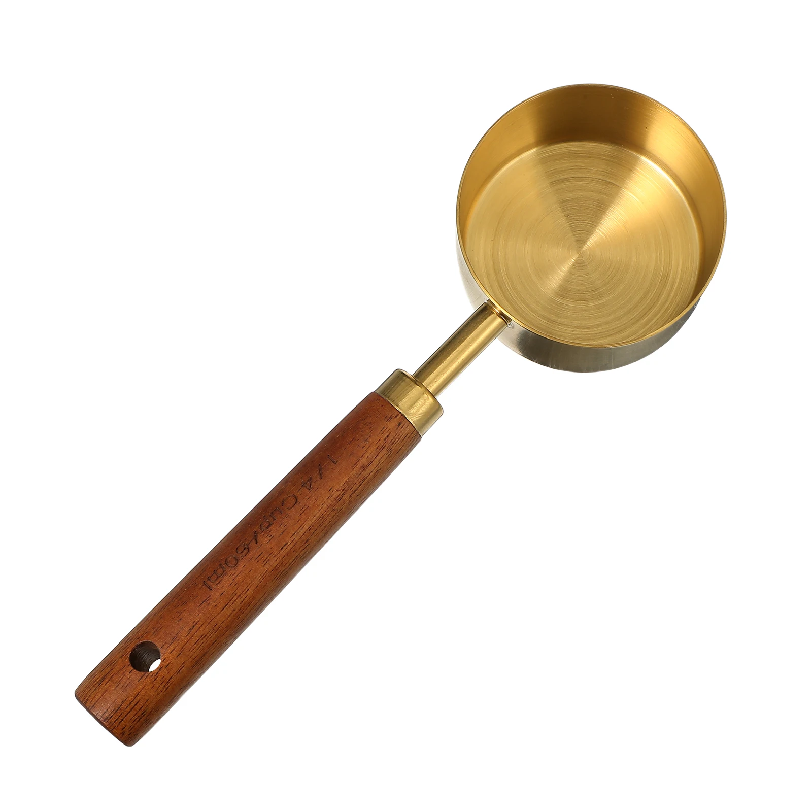 Stainless Steel Measuring Cup 60ml Gold Finish Wooden Handle Baking Coffee Measuring Spoon Precise Portion Kitchen
Stainless Steel Measuring Cup 60ml Gold Finish Wooden Handle Baking Coffee Measuring Spoon Precise Portion Kitchen
