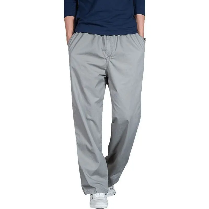 European American Men's Casual Spring and Autumn Thin Multi-Pocket Cargo Straight Plus Size Long Pants
European American Men's Casual Spring and Autumn Thin Multi-Pocket Cargo Straight Plus Size Long Pants