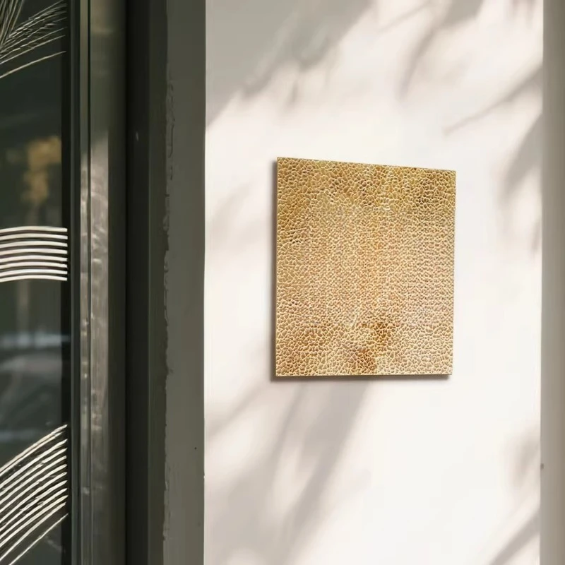 Light luxury villa brass door plate customization, hand-forged hammer plaque, studio outdoor door sign
Light luxury villa brass door plate customization, hand-forged hammer plaque, studio outdoor door sign