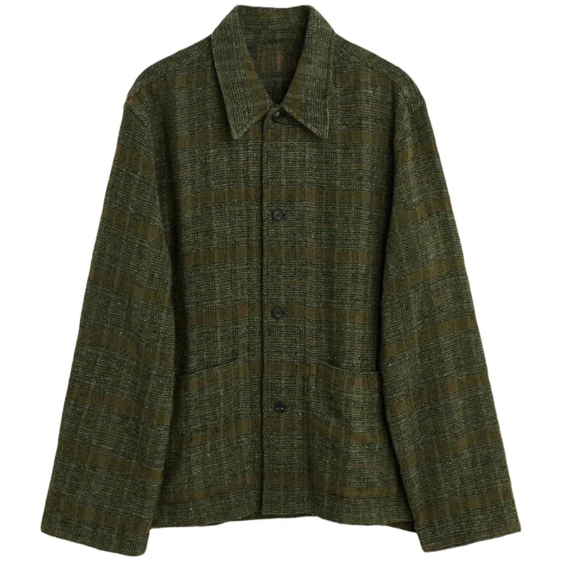 25SS Our Legacy Casual Loose Seaweed Green Shirt Y2k Clothing Men Women Fashion Coats Male Woolen Coat
25SS Our Legacy Casual Loose Seaweed Green Shirt Y2k Clothing Men Women Fashion Coats Male Woolen Coat