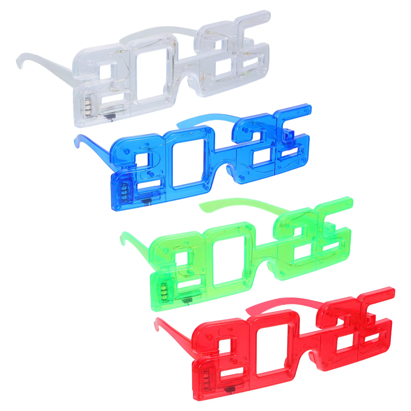 4Pcs LED Glasses 2026 Light Up Party Eyewear Glow Glasses New Year Celebration Graduation Supplies 2026 Light Up Eyewear
4Pcs LED Glasses 2026 Light Up Party Eyewear Glow Glasses New Year Celebration Graduation Supplies 2026 Light Up Eyewear
