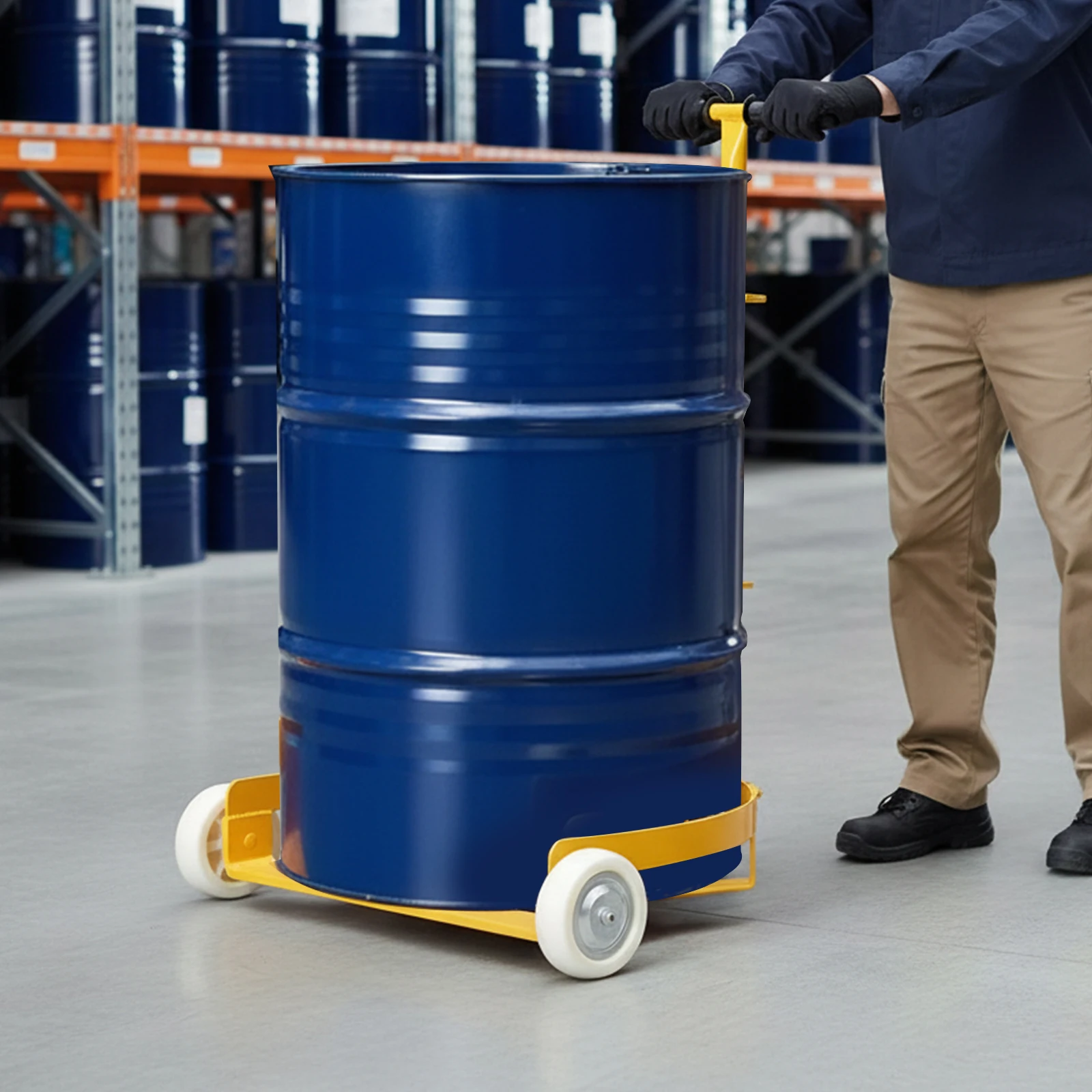 Тележка для бочек 55 галлонов (1200 фунтов) с ключом и регулируемой по высоте ручкой для гаражей, складов, мастерских
Тележка для бочек 55 галлонов (1200 фунтов) с ключом и регулируемой по высоте ручкой для гаражей, складов, мастерских