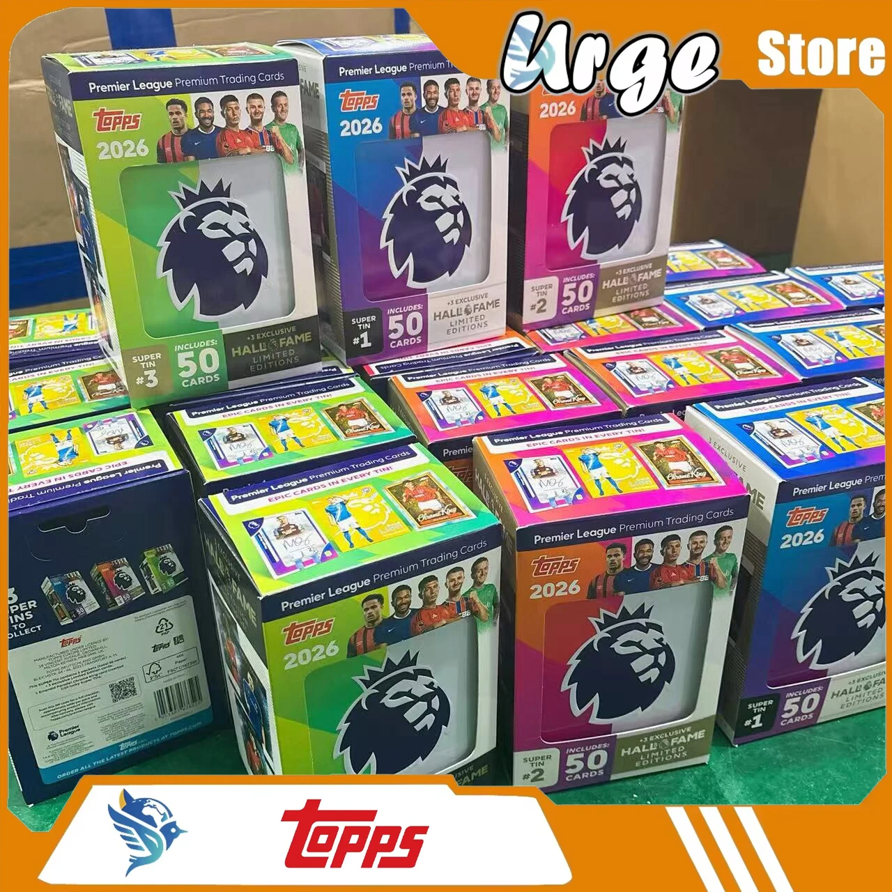 Коллекционные карточки Topps Premier League 2026: Дебютное издание Super Tin, официальные оригинальные сувениры
Коллекционные карточки Topps Premier League 2026: Дебютное издание Super Tin, официальные оригинальные сувениры