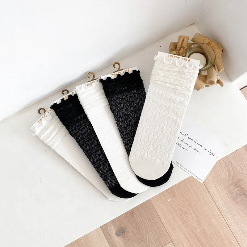 Lolita Women's Socks Fashion Sexy Socks for Women Summer Solid Hollow Out Women Soft Cute Long Socks for Women Mesh Thin Sexy
Lolita Women's Socks Fashion Sexy Socks for Women Summer Solid Hollow Out Women Soft Cute Long Socks for Women Mesh Thin Sexy