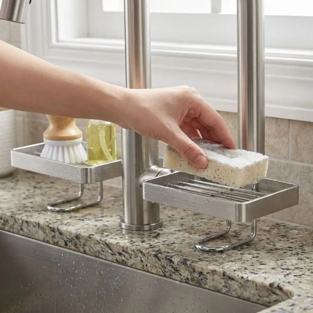 Stainless Steel Bathroom Counter Shelf Hollow Out Integrated Sink Faucet Sink Drying Shelf Stable No Drill Sink Storage Rack
Stainless Steel Bathroom Counter Shelf Hollow Out Integrated Sink Faucet Sink Drying Shelf Stable No Drill Sink Storage Rack