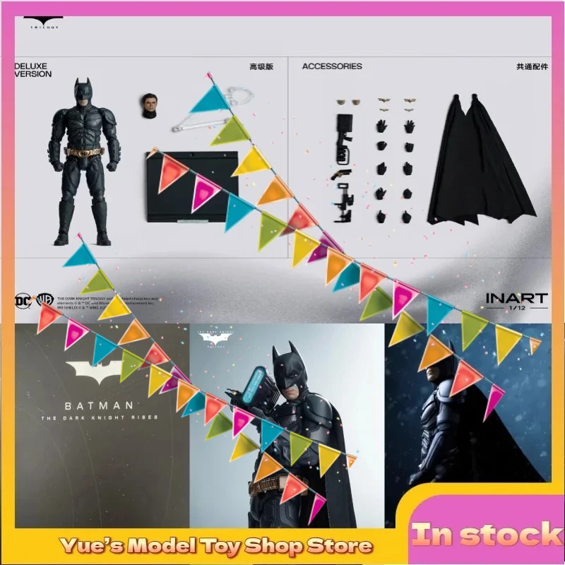 【In Stock】Bell Bat The Dark Knight Rises Deluxe Edition 1/12 Action Figure Anime Model Toy Collection Gift Doctor Doom
【In Stock】Bell Bat The Dark Knight Rises Deluxe Edition 1/12 Action Figure Anime Model Toy Collection Gift Doctor Doom