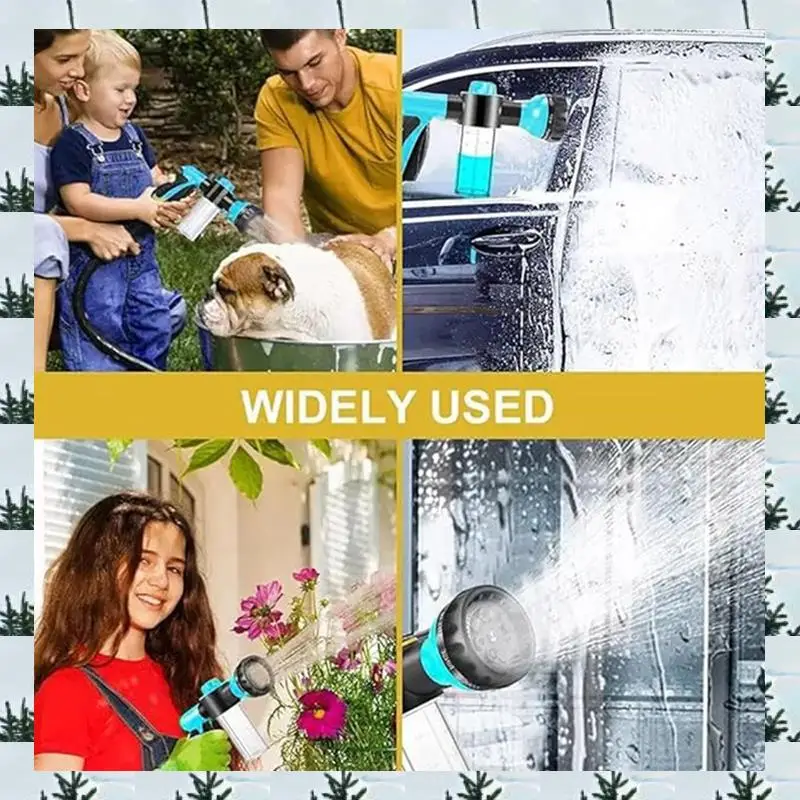 Car Washing Nozzle Garden Hose Nozzle High Pressure Hose Foam Spray With Soap Dispenser Eight-In-One Spray Mode Blue
Car Washing Nozzle Garden Hose Nozzle High Pressure Hose Foam Spray With Soap Dispenser Eight-In-One Spray Mode Blue
