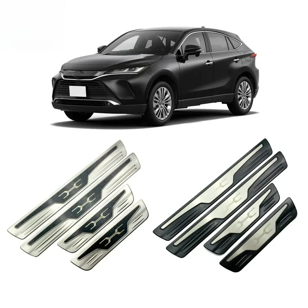For Harrier Venza 2020 2021 Welcome Threshold Bar Step 4 Pcs High Quality Stainless Steel Automotive Styling Accessories
For Harrier Venza 2020 2021 Welcome Threshold Bar Step 4 Pcs High Quality Stainless Steel Automotive Styling Accessories