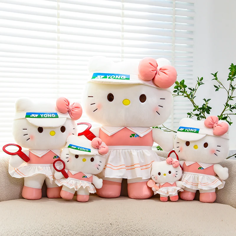 New Sanrio Pink KT Cat Plush Toys Anime Cartoon Flower Bud Kitty Plushie Doll Soft Stuffed Pillow Toys for Friend Birthday Gifts
New Sanrio Pink KT Cat Plush Toys Anime Cartoon Flower Bud Kitty Plushie Doll Soft Stuffed Pillow Toys for Friend Birthday Gifts