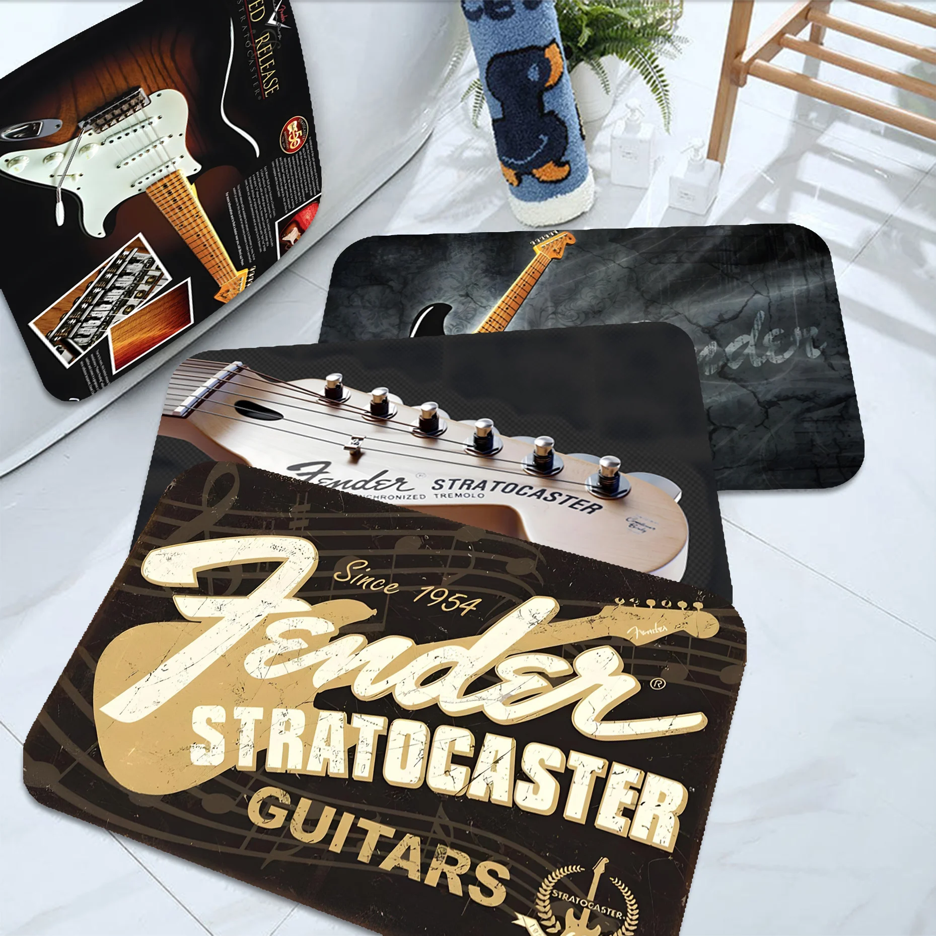 Fender Guitar Floor Mat Bath Mat Nordic Style Home Doormat Bathroom-Toilet Mats Bedroom Welcome Doormat
Fender Guitar Floor Mat Bath Mat Nordic Style Home Doormat Bathroom-Toilet Mats Bedroom Welcome Doormat