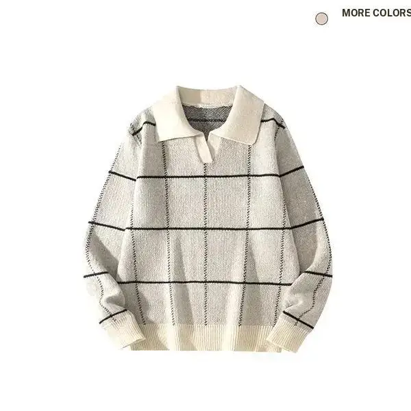 Men's Plaid Knit Sweater Spring 2026Non-Deformable Fabricother Sleeve Length And Collar Designother Fabric
Men's Plaid Knit Sweater Spring 2026Non-Deformable Fabricother Sleeve Length And Collar Designother Fabric