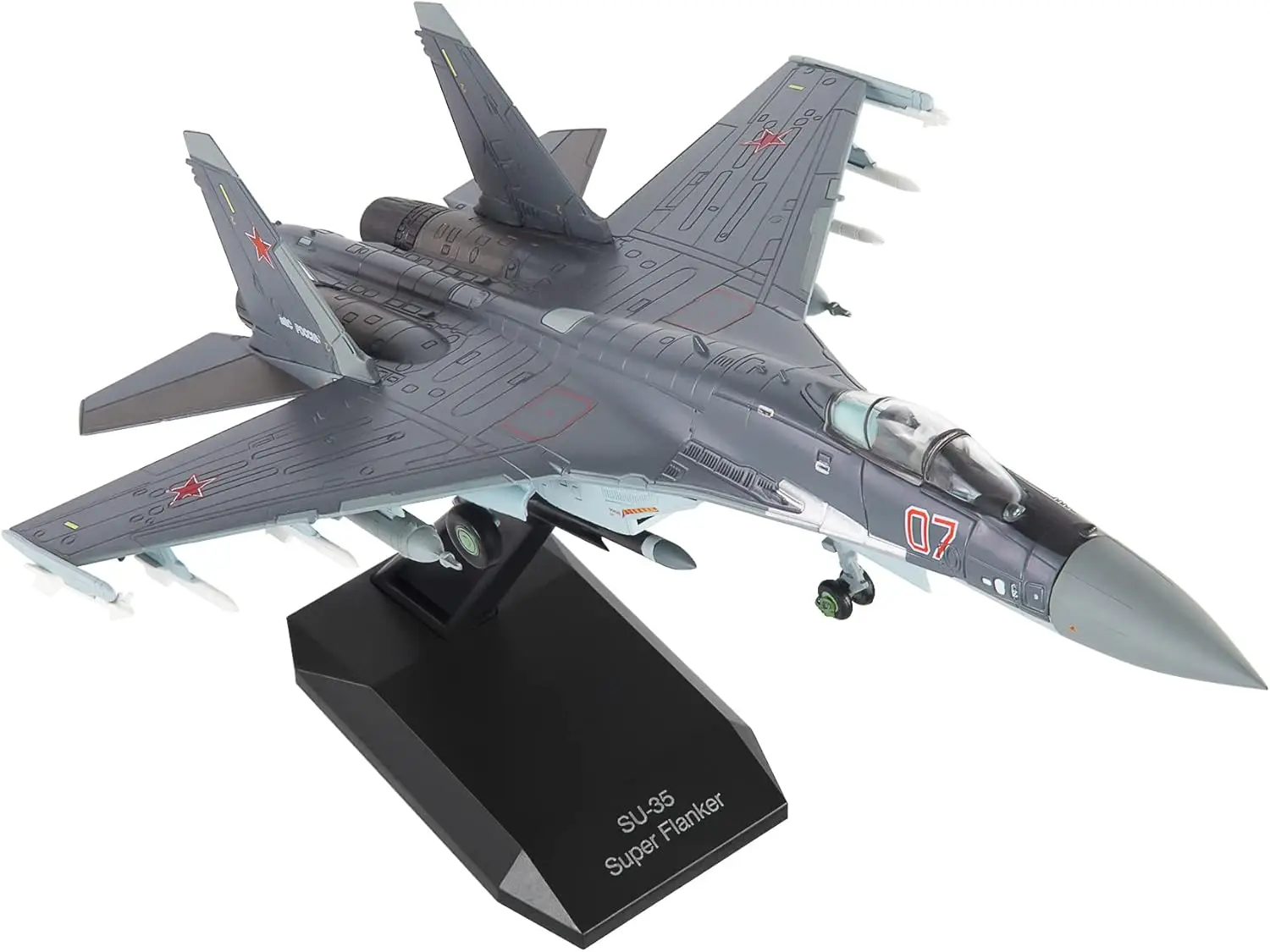 Масштабная модель истребителя СУ-35 (1:100) из металла, коллекционная модель самолета для памятных коллекций или подарков
Масштабная модель истребителя СУ-35 (1:100) из металла, коллекционная модель самолета для памятных коллекций или подарков