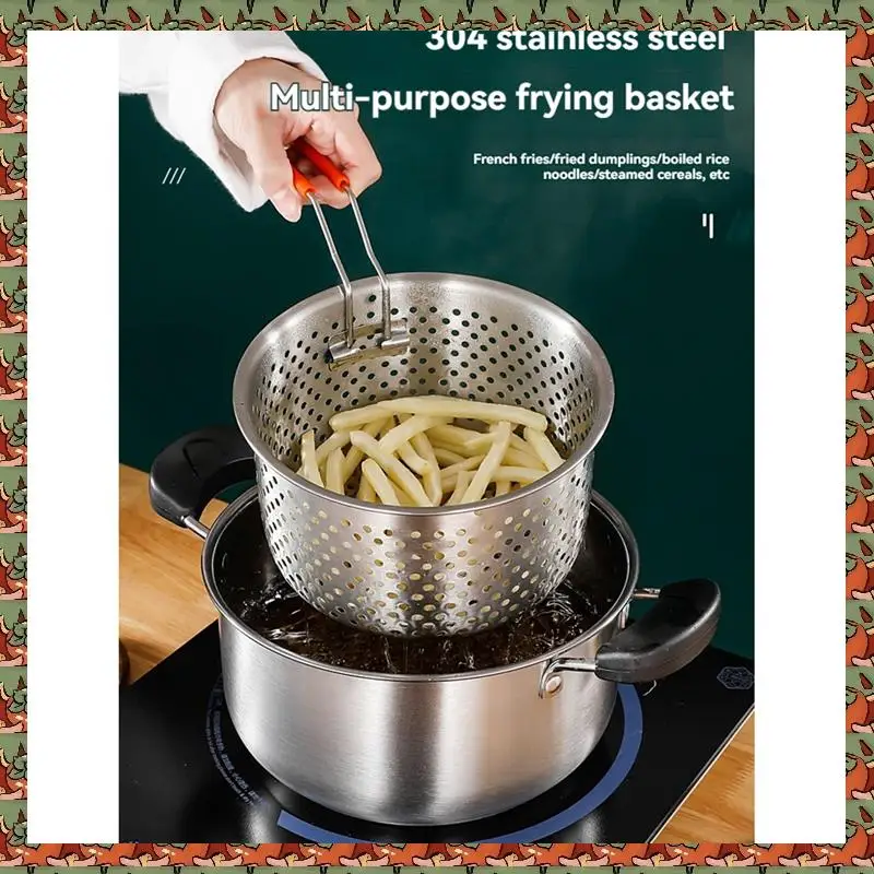 Deep Fryer Basket Withhandle Deep Fryer Basket Forfrying Deep Fryer Parts & Accessories
Deep Fryer Basket Withhandle Deep Fryer Basket Forfrying Deep Fryer Parts & Accessories
