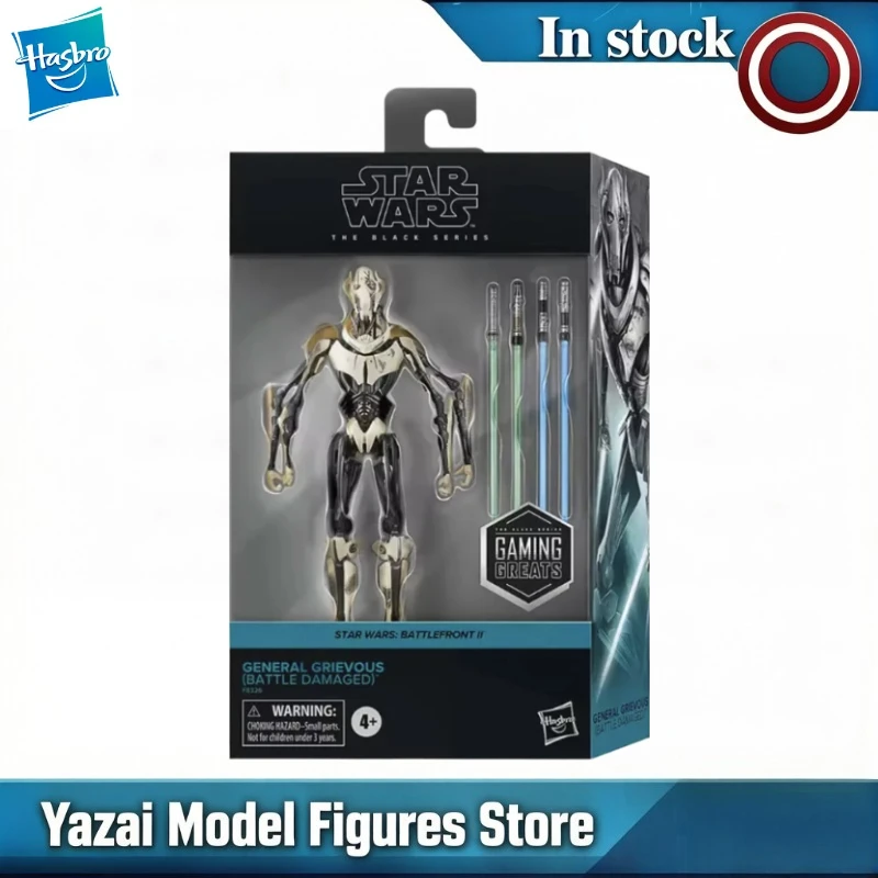 Original Hasbro Star Wars The Black Series General Grievous Exquisite Gaming Greats Action Figure Toys
Original Hasbro Star Wars The Black Series General Grievous Exquisite Gaming Greats Action Figure Toys