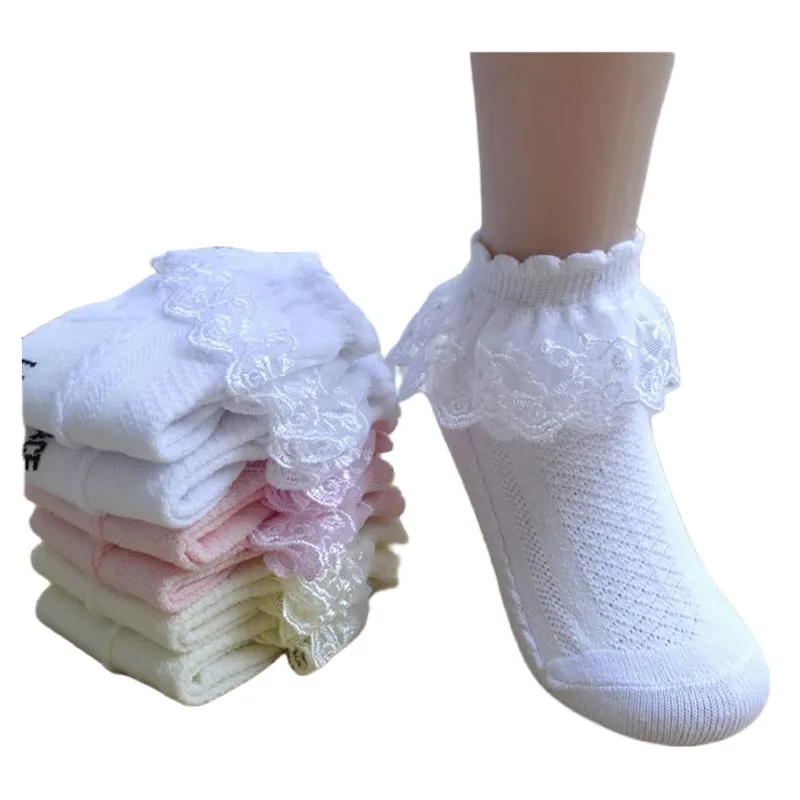 4pairs/lot Summer Spring Lace Socks Cotton Mesh Breathable Solid White Pink Dance Sock for Girls Children
4pairs/lot Summer Spring Lace Socks Cotton Mesh Breathable Solid White Pink Dance Sock for Girls Children