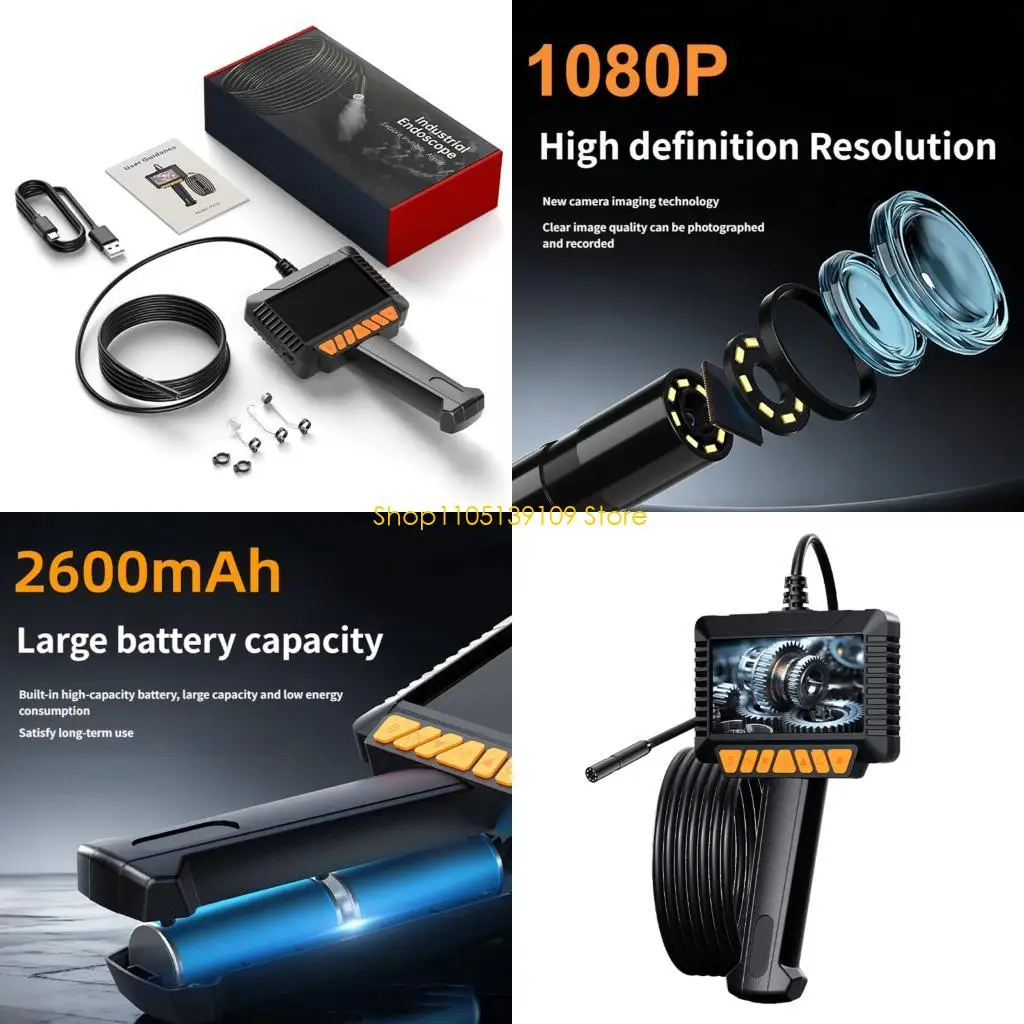 P5ED Waterproof 70 Degree View Endoscope With LED Light For Mechanical Check
P5ED Waterproof 70 Degree View Endoscope With LED Light For Mechanical Check