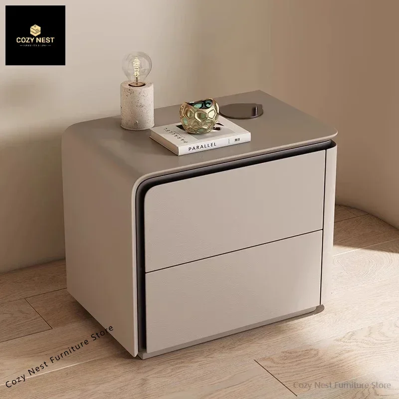 Simple Modern Night Table Storage Nordic Aesthetic Luxury Nightstand Trendy Drawer Home Mesitas De Noche Bedroom Furniture
Simple Modern Night Table Storage Nordic Aesthetic Luxury Nightstand Trendy Drawer Home Mesitas De Noche Bedroom Furniture