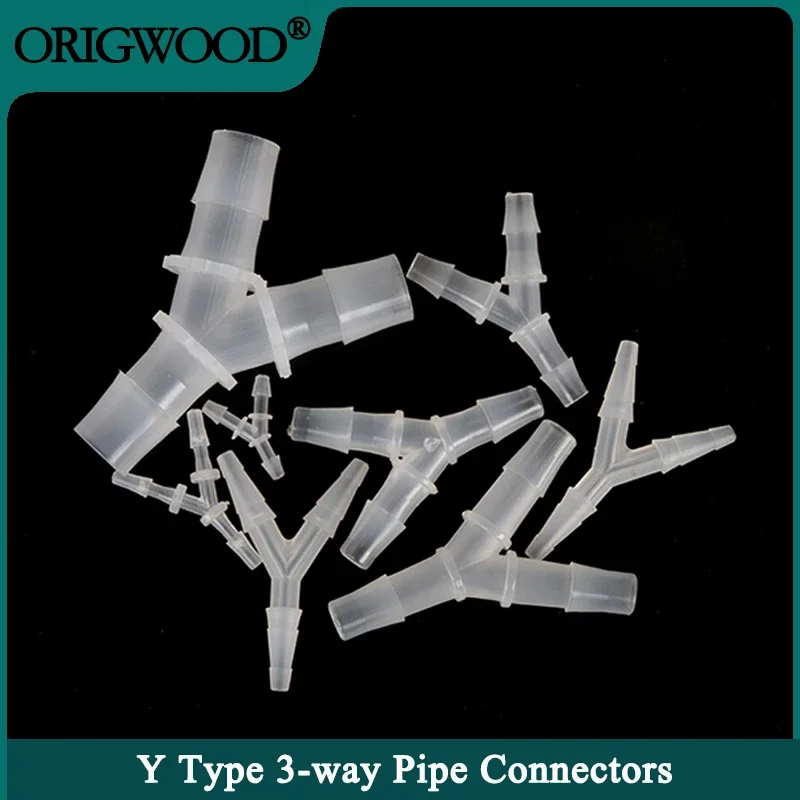 10pcs Water Connector 2.4mm ~15.8mm Translucent Tapered Head PP Y Type 3-way Splitter Pipe Tube Hose Joint Adapter Food Grade
10pcs Water Connector 2.4mm ~15.8mm Translucent Tapered Head PP Y Type 3-way Splitter Pipe Tube Hose Joint Adapter Food Grade