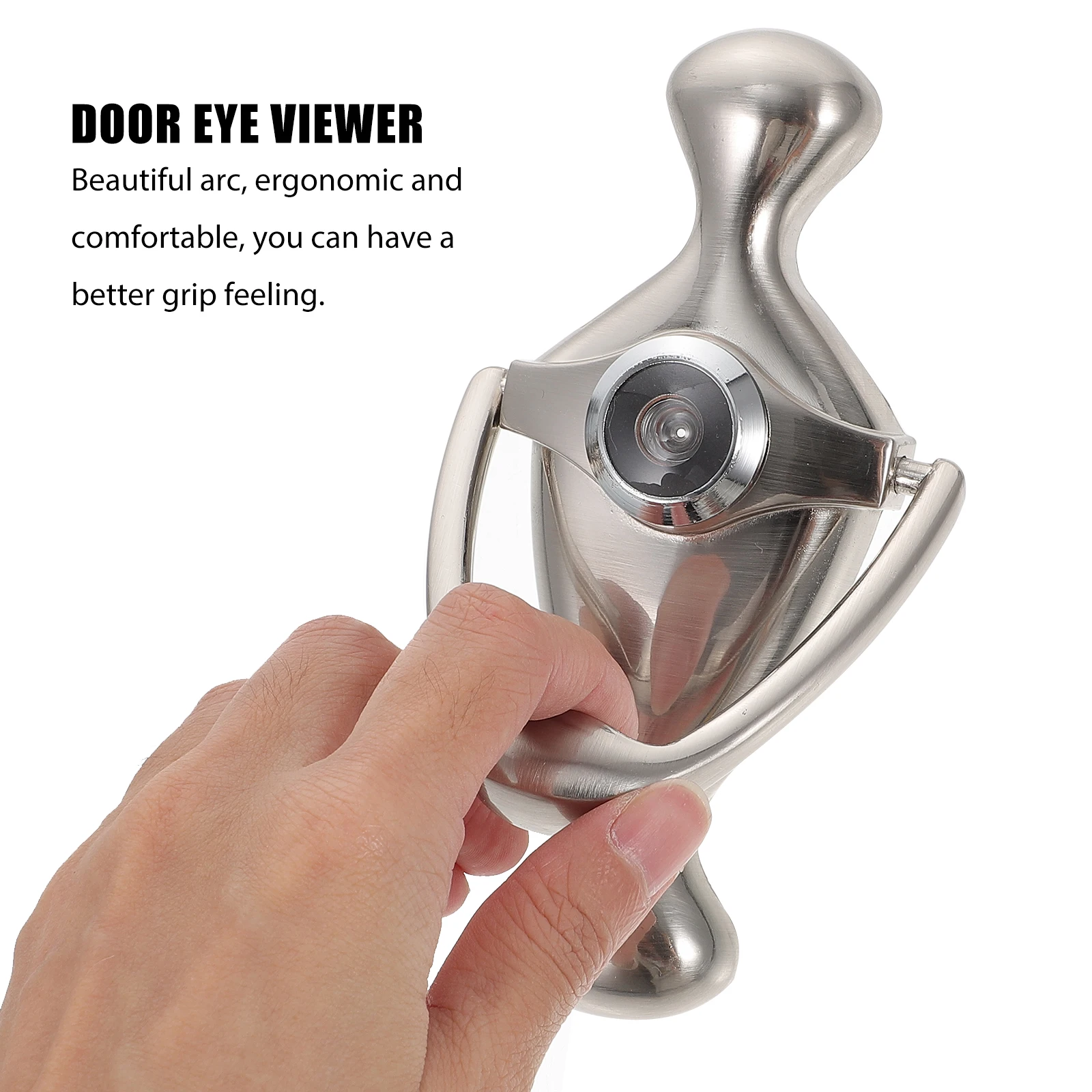 1PC Zinc Alloy Door Peephole Widened Base Easy Install Front Door Viewer Ergonomic Design Security Hardware Home
1PC Zinc Alloy Door Peephole Widened Base Easy Install Front Door Viewer Ergonomic Design Security Hardware Home