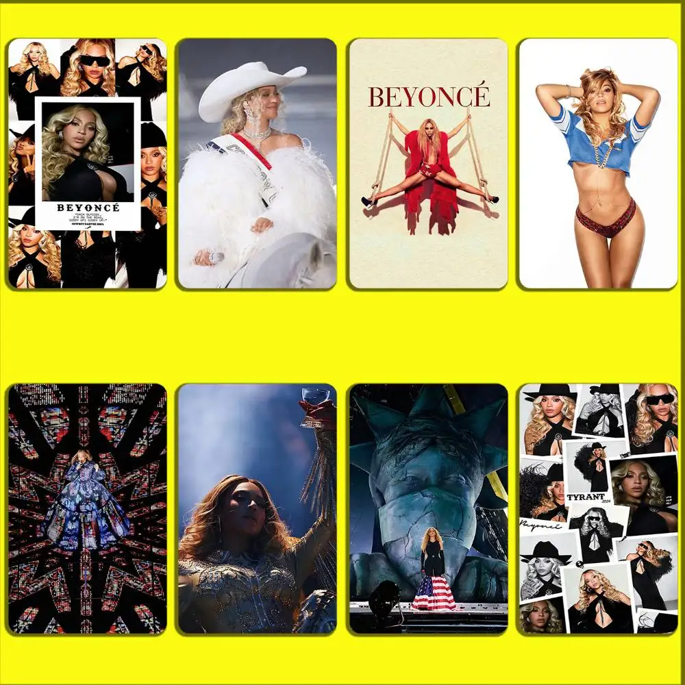 USA Singer B-Beyonce Card Stickers For Debit Bank Credit Cards Metro Bus Pass Sticker Decoration Cover 4PCS Card Skin
USA Singer B-Beyonce Card Stickers For Debit Bank Credit Cards Metro Bus Pass Sticker Decoration Cover 4PCS Card Skin