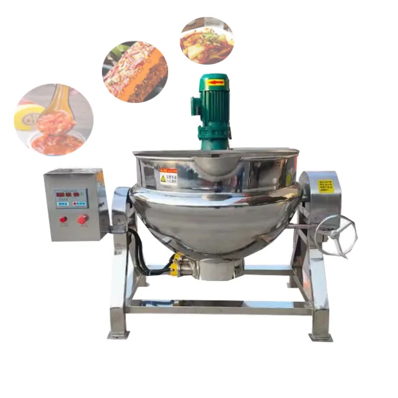 Stainless Steel Industrial Cooking Pot 300L 400L Electric Heating Jacketed Kettle
Stainless Steel Industrial Cooking Pot 300L 400L Electric Heating Jacketed Kettle