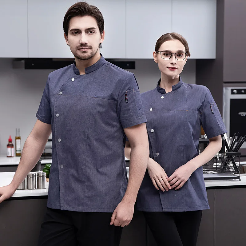Chef Workwear for Women, Breathable and Sweat-Absorbent, Suitable for Hotels, Bakeries, Western Restaurants, Kitchen Chef Long a
Chef Workwear for Women, Breathable and Sweat-Absorbent, Suitable for Hotels, Bakeries, Western Restaurants, Kitchen Chef Long a