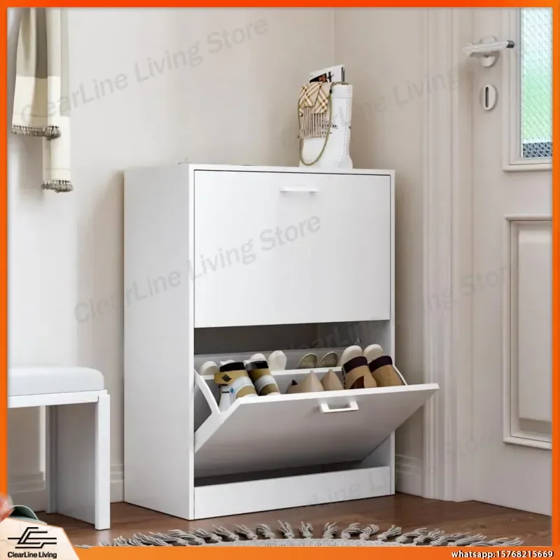 Slim Freestanding Shoe Cabinet with 2 or 3 Flip Drawers Hidden Shoe Storage Organizer Narrow Entryway Shoe Rack for Small
Slim Freestanding Shoe Cabinet with 2 or 3 Flip Drawers Hidden Shoe Storage Organizer Narrow Entryway Shoe Rack for Small