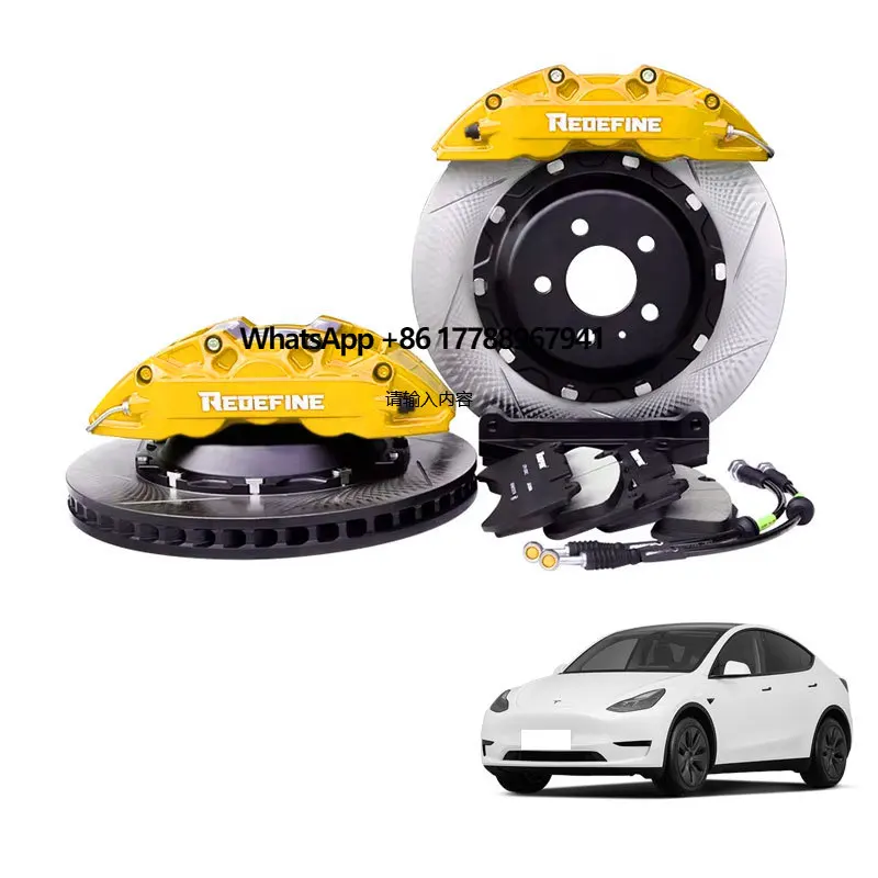 Brake Calipers Manufacturers Brake System 18inch 6 Piston Brake Caliper Kit for Model 3/Y
Brake Calipers Manufacturers Brake System 18inch 6 Piston Brake Caliper Kit for Model 3/Y