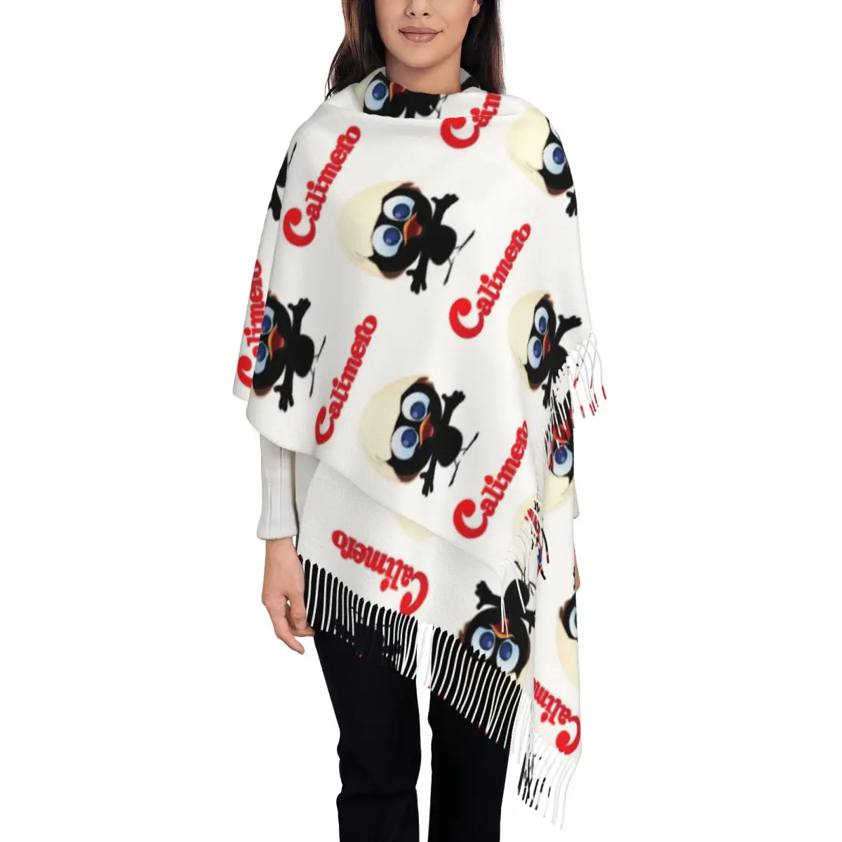 Calimero Scarf Tassel Scarves for Women Soft Warm Shawls and Wraps Long Fall Winter Shawl Wrap
Calimero Scarf Tassel Scarves for Women Soft Warm Shawls and Wraps Long Fall Winter Shawl Wrap